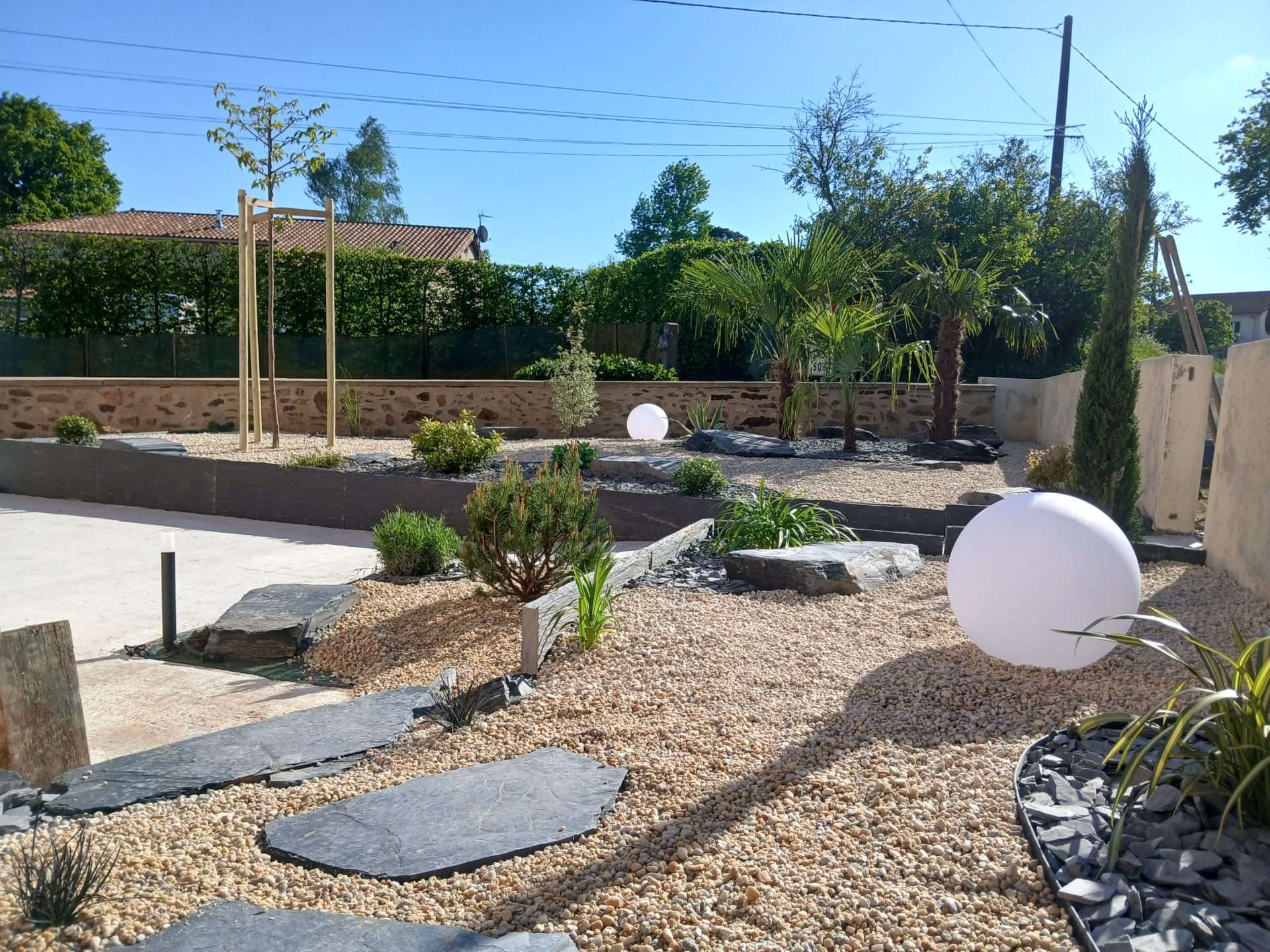 Aménagements de massifs et maçonneries (Deux-Sèvres 79)