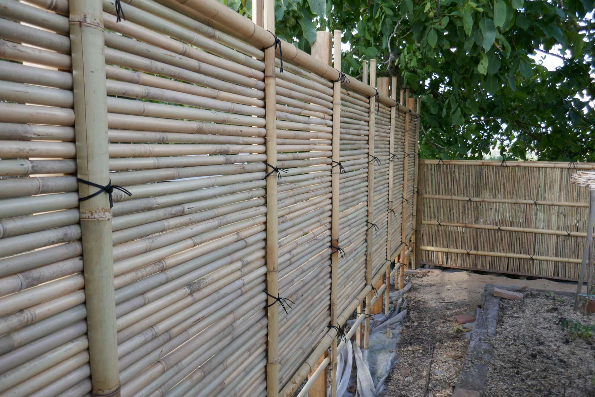 Palissade Misu-gaki détails bambou