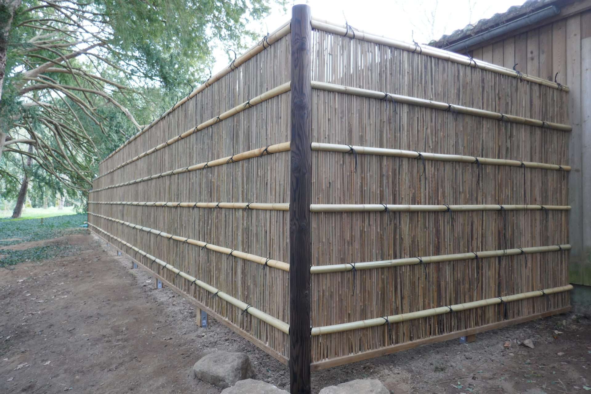 palissade bambou japonaise Shimizu-gaki